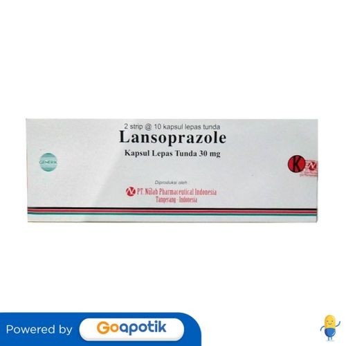 Lansoprazole Nulab 30 Mg Box 20 Kapsul