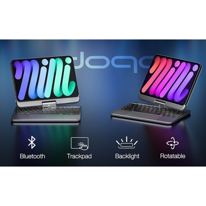 DOQO Wireless Magic Keyboard Case for iPad Mini 6 8.3-inch (2021)
