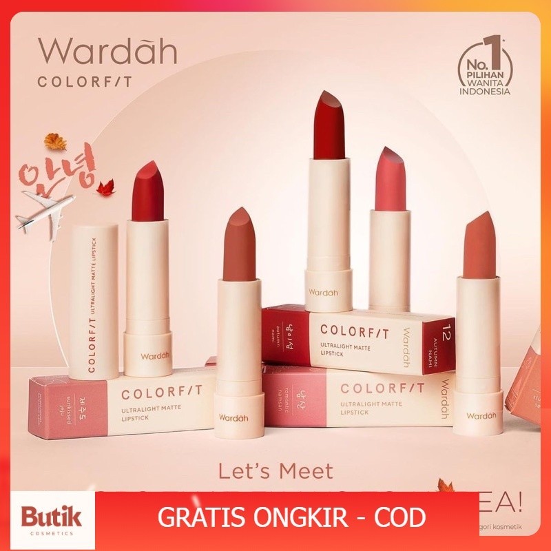 BC - WARDAH COLORFIT ULTRALIGHT MATTE LIPSTICK