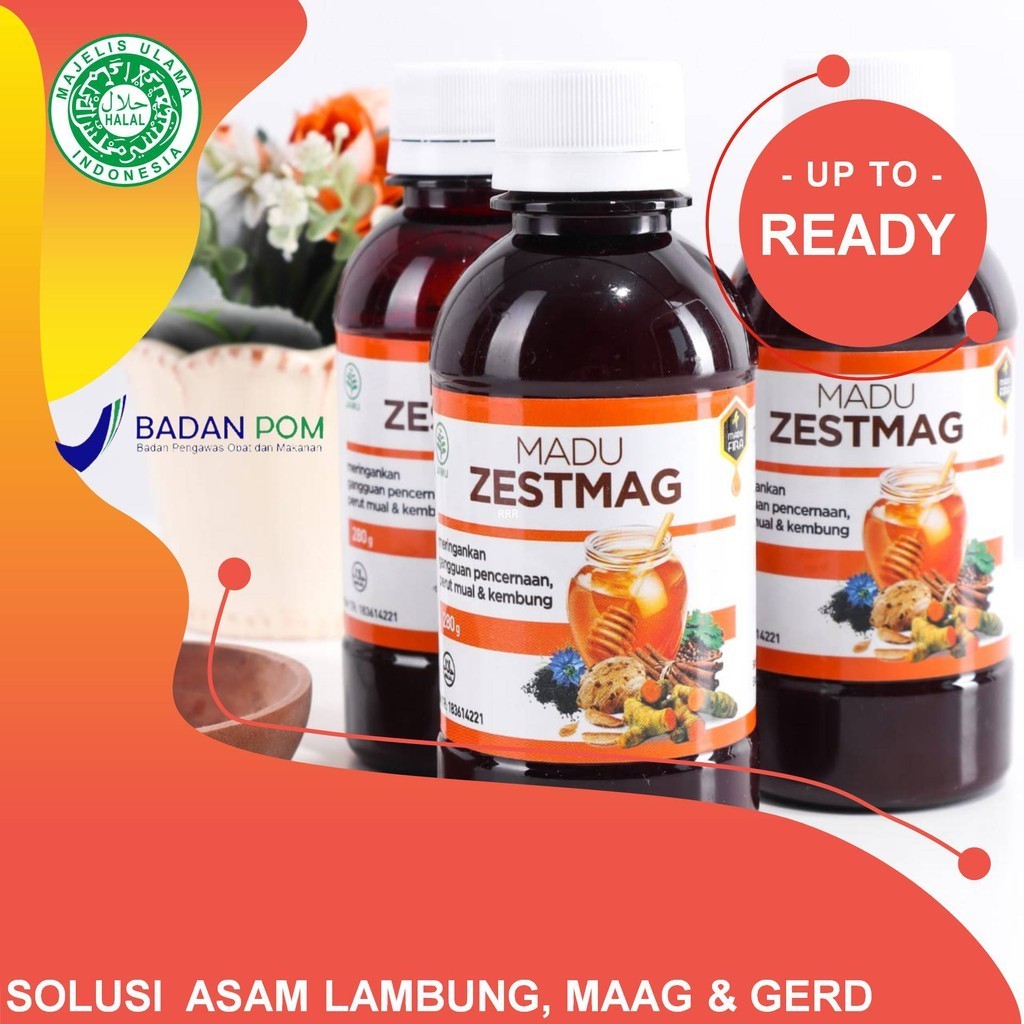 

MADU ZESTMAG - PAKAR MAAG, GERD & ASAM LAMBUNG SEDANG