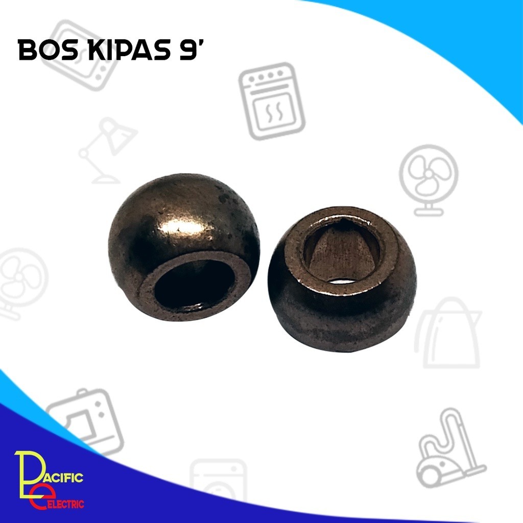 BOS KIPAS ANGIN 9 INCH BOSHING KIPAS ANGIN KUNINGAN BEARING KIPAS ANGIN
