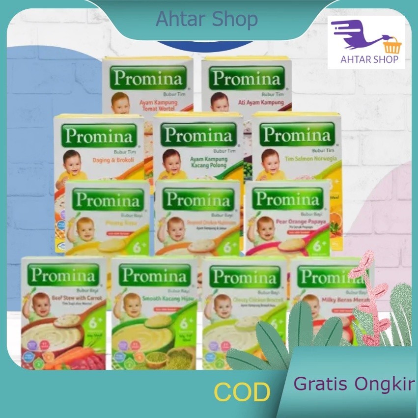 Promina Bubur Tim Sereal Sachet  Usia 6  8 9 Bulan Makanan Mpasi Bayi