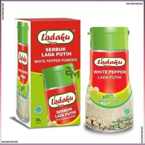 

WHITE PEPPER LADAKU MERICA BUBUK BOTOL 30G LADA PUTIH BUBUK