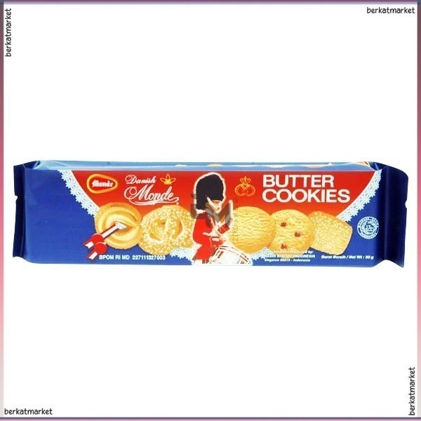 

MONDE BUTTER COOKIES PACK 90 GR - BISKUIT