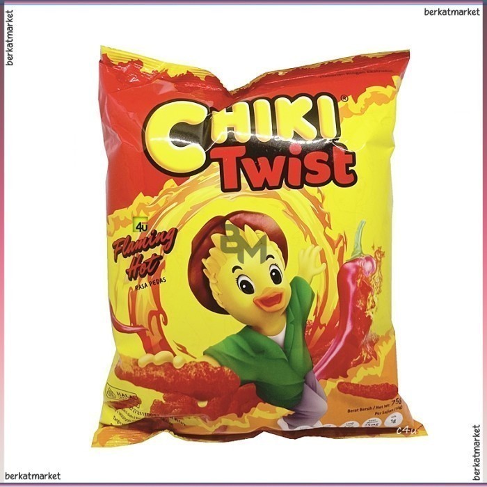 

Chiki Cheetos Twist Flaming Hot Jagung Bakar 22.5gr