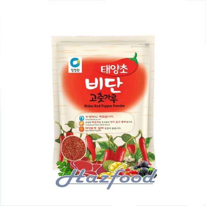 

Daesang Chung Jung One Gochugaru Bidan Red Pepper Powder 1 Kg - Cabe