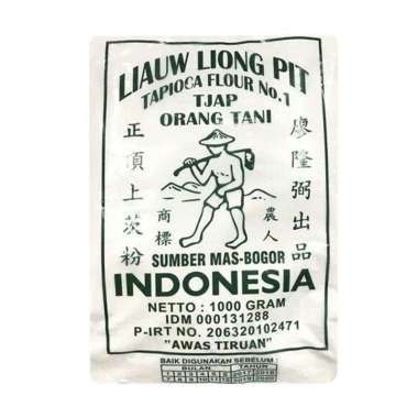 

TERJUAL TEPUNG SAGU TANI CAP LIAUW LIONG PIT 1 KG - TEPUNG TAPIOKA HALAL