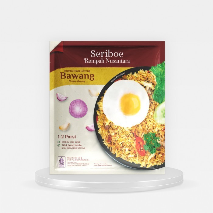 

TERJUAL BUMBU NASI GORENG BAWANG REMPAH NUSANTARA (50GR X 6PCS)