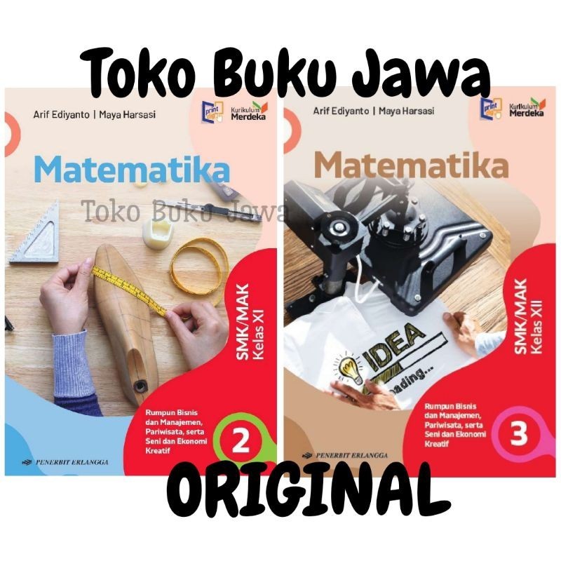 Buku SMK Matematika Kelas XI XII 11 12 Rumpun Bisnis dan Manajemen Kurikulum Merdeka Erlangga