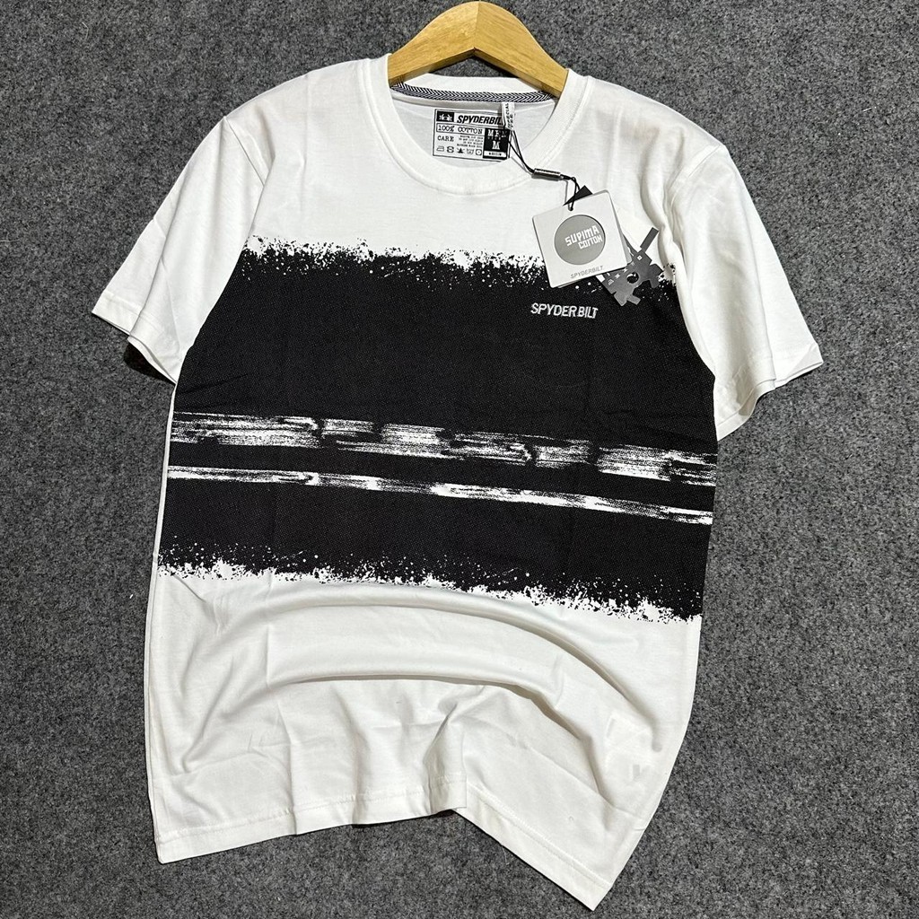 BAJU KAOS PRIA SPYDERBILT BM ORI KAOS SURFING SKATE DISTRO 1026