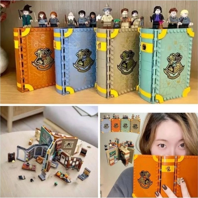 RZ54MF Harry Potter Book / Magical Classroom Book / buku dengan background kelas magic harry potter 