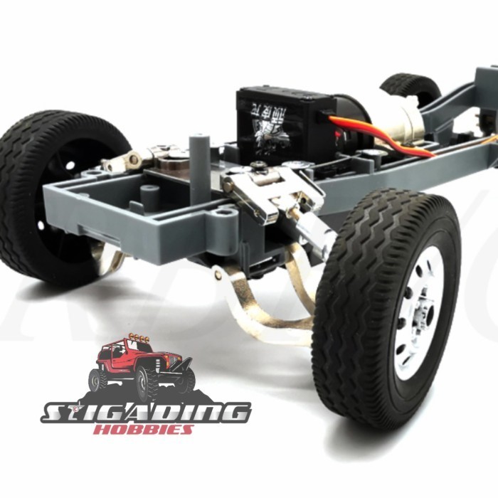 OG99 METAL CNC UPPER LOWER SWING ARM STEERING SET WPL D12