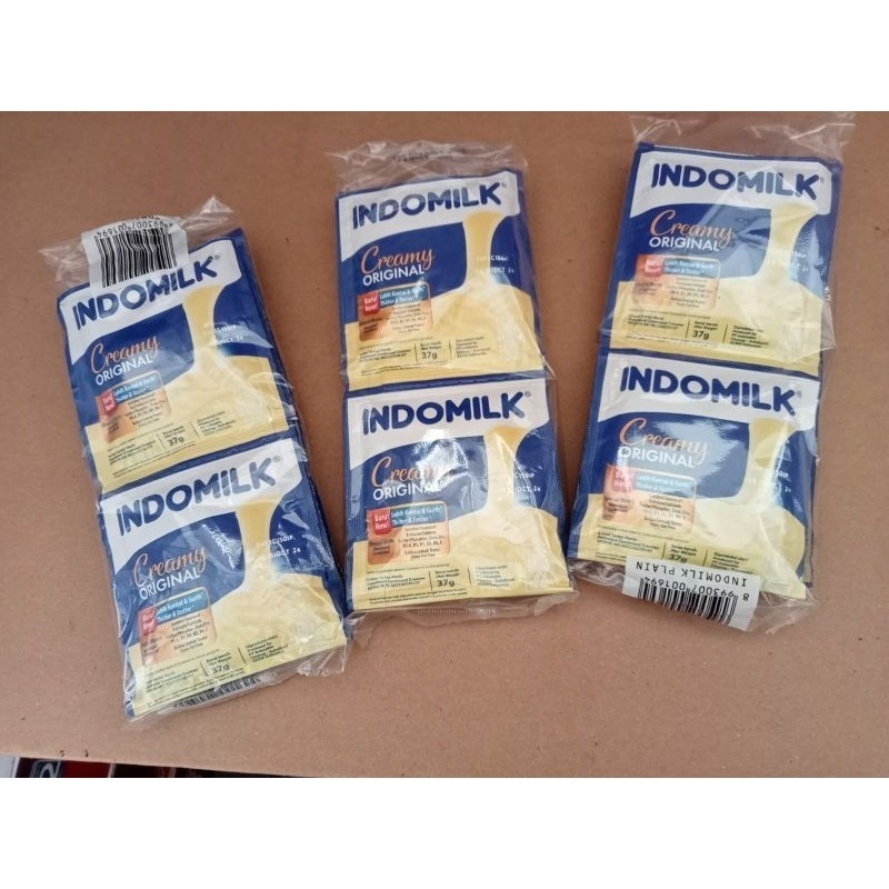 

susu kental manis indomilk putih37g 1 rtg isi 6pcs