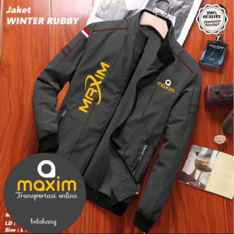 JAKET MAXIM PRIORITAS / WINTER RUBBY MAXIM / MAXIM DRIVER / JAKET OUTDOOR / JAKET MURAH / JAKET OJOL