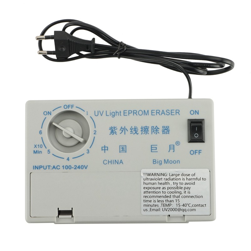 

High Speed Ultraviolet Erase UV EPROM Eraser Ultraviolet Light Erasable Timer EU Plug