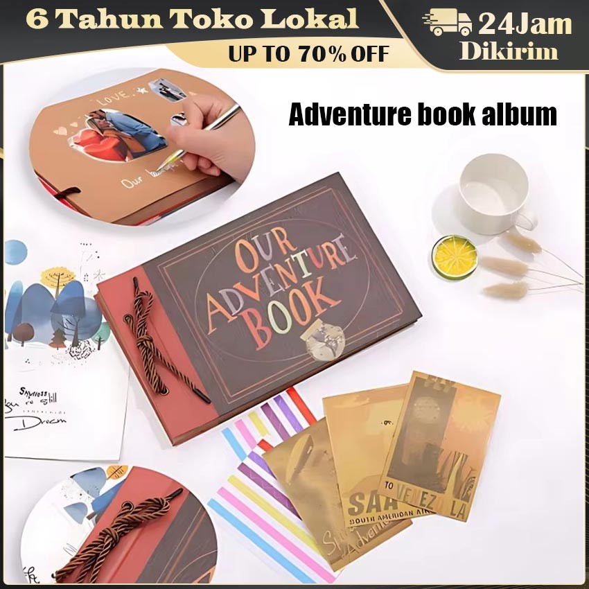 

20/40Lembar Scrapbook Album Tema Vintage Dengan Warna Coklat / Album Estetika Scrapbook Perjalanan Perjalanan
