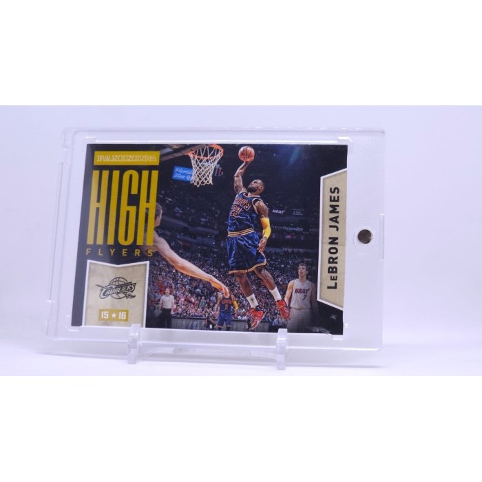 ORIGINAL Kartu Basket NBA 2015 PANINI High Flyers Lebron James CAVS DUNK -VERY RARE