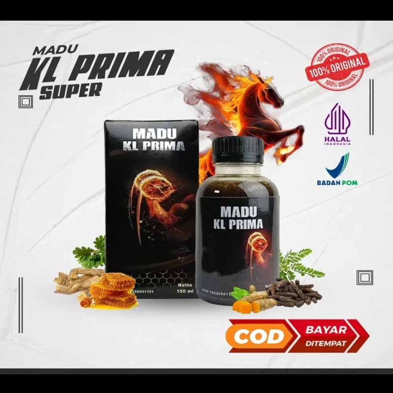 

Madu KL Prima membantu meningkatkan Stamina Pria lebih Kuat dan Tahan Lama Original Herbal