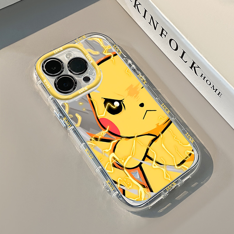 Pola Anime Pikachu Yang Tersedia case Hp Iphone 11 Pro Max Xs Xr 12 13 14 15 Plus