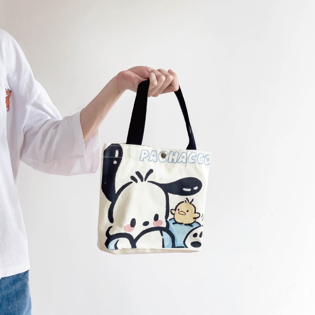 

【Ready】 Chiro Handbag Tas Canvas Jinjing Wanita Korean Style/Tas Sekolah Anak Remaja Lucu