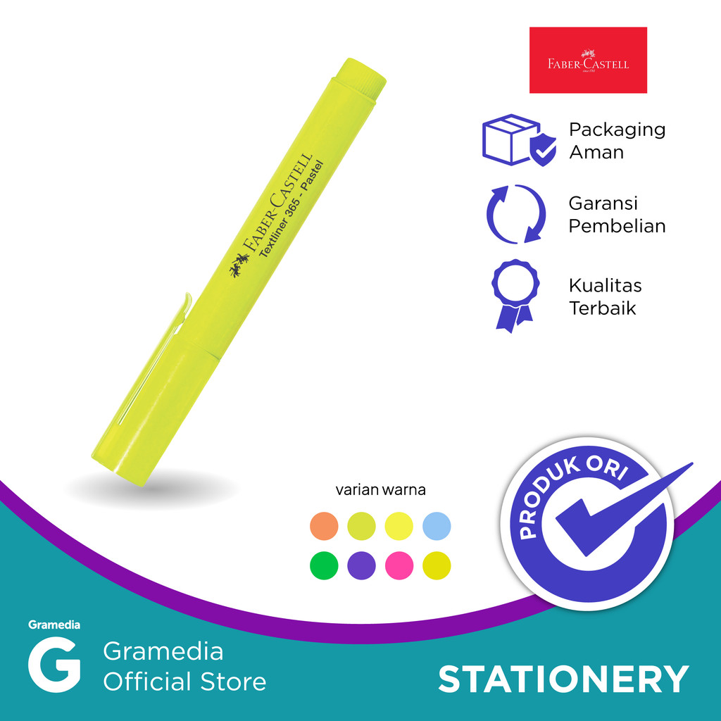 

Faber-Castell Textliner 365 Pastel Light Green