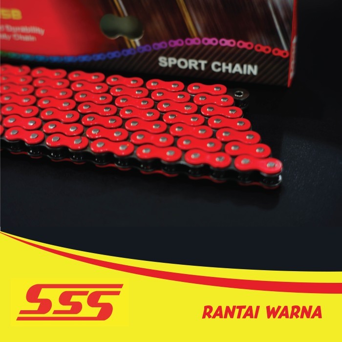 Rantai Motor (Warna) SSS 520 HSB