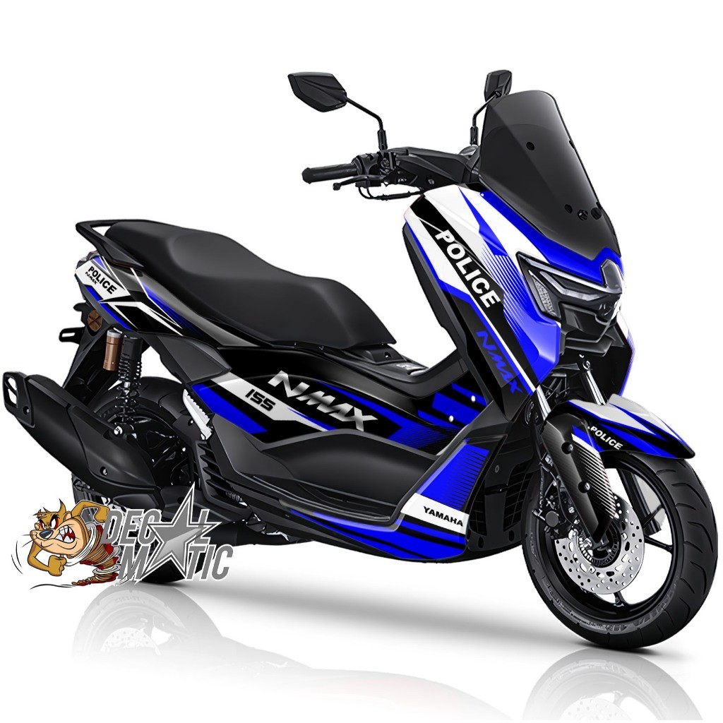 Sticker Nmax Neo S Turbo Full Body Dekal Full Body motor N Max NEW Neo Nmax 2024 Police