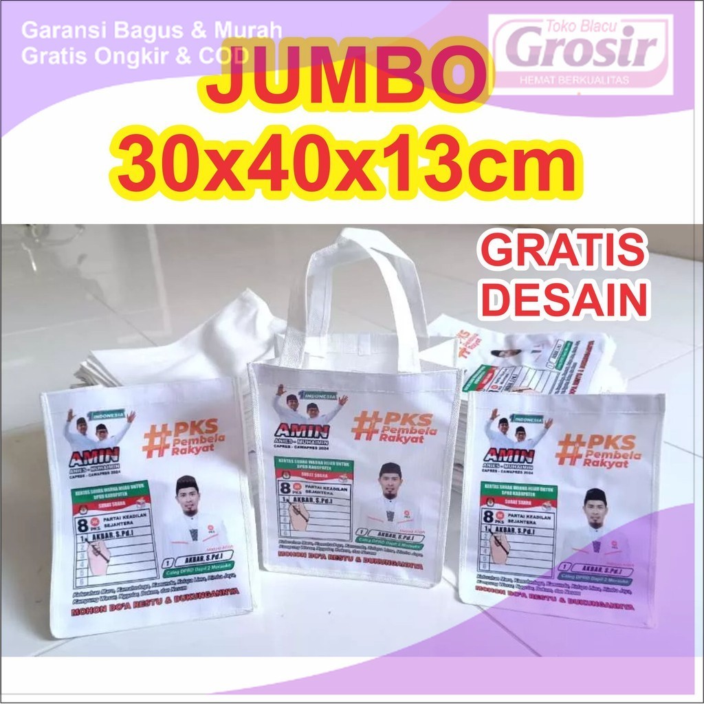 

Tas Pilkada Tas Bupati Tas Hampers Tas Bingkisan Sembako Kampanye Tas Promosi Tas Partai BLACUPRINT