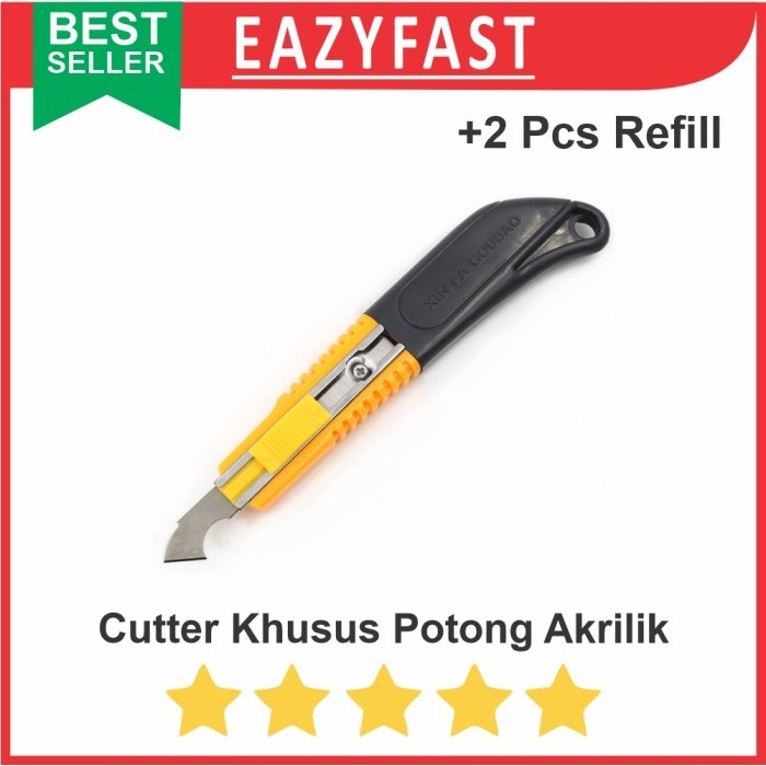 

Cutter Acrylic Kater Khusus Akrilik Alat Potong Mika Plastik Cut Knife