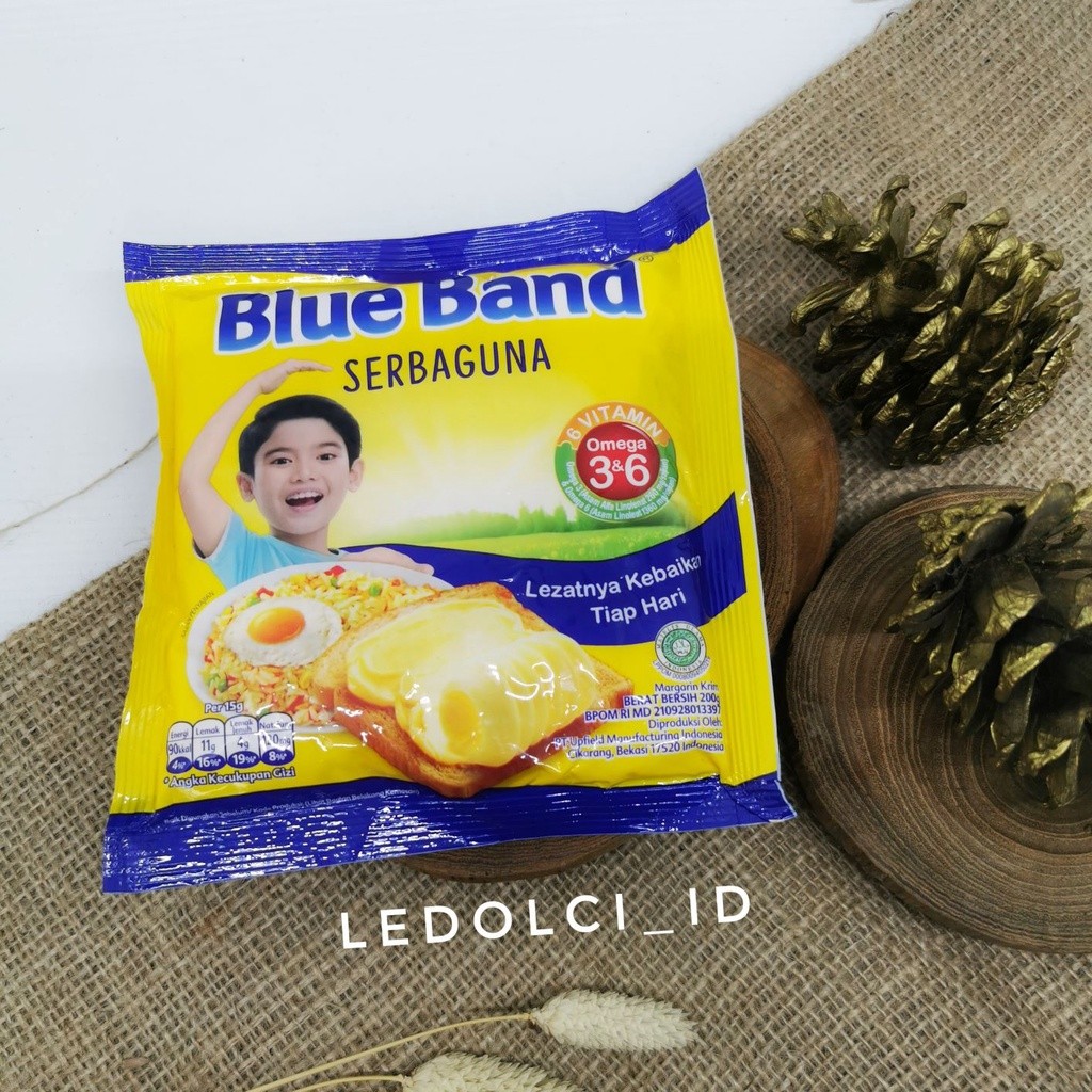 

MARGARIN BLUE BAND BLUEBAND SERBAGUNA 200 GRAM (SERBAGUNA)