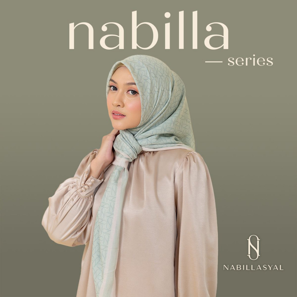 Nabilla Series | Instant Hijab Segi Empat
