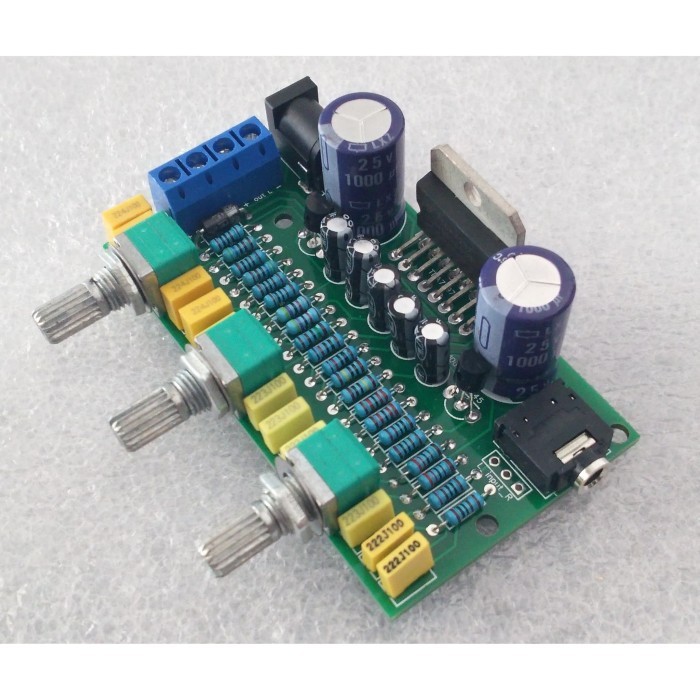 Stereo Bridge 15W TDA7297 Amplifier Plus Tone control Part And Tool