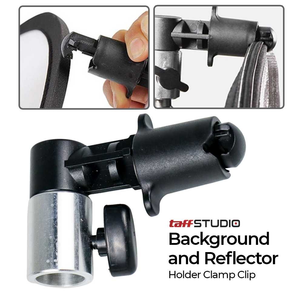 

TaffSTUDIO Background Reflector Disc Holder Clamp Klip Reflektor - QM3622