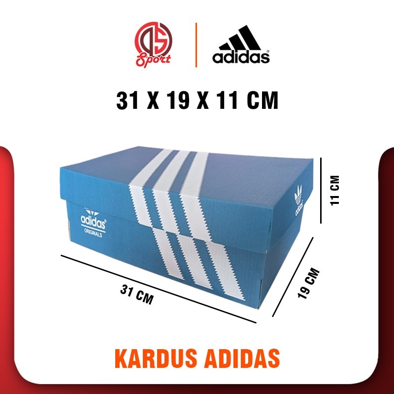 

DUS PACKING KARDUS SEPATU BOX INERBOX ADIDAS UKURAN 31X9X11