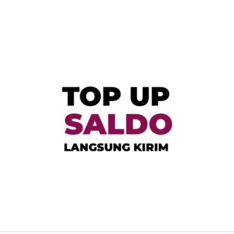 

<Chat Admin> TOP UP SALDO LANGSUNG CAIR yus