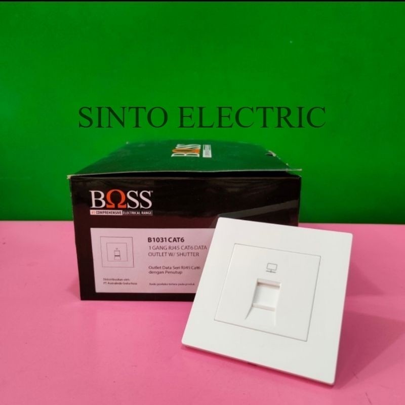 Outlet Data Cat 6  Boss B1031