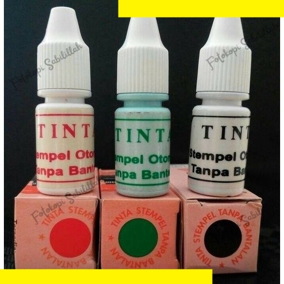 

TINTA STEMPEL OTOMATIS TINTA MANIS