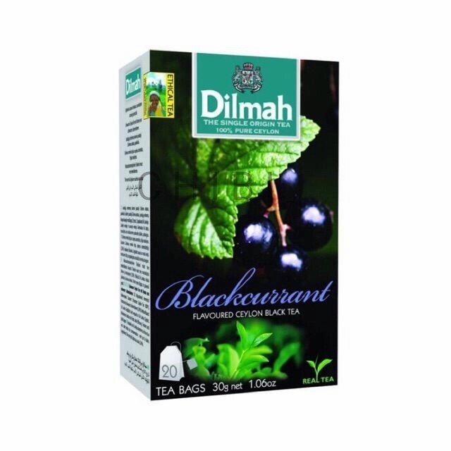 

nb Teh Dilmah No Envelope 20 sachet Blackcurrant