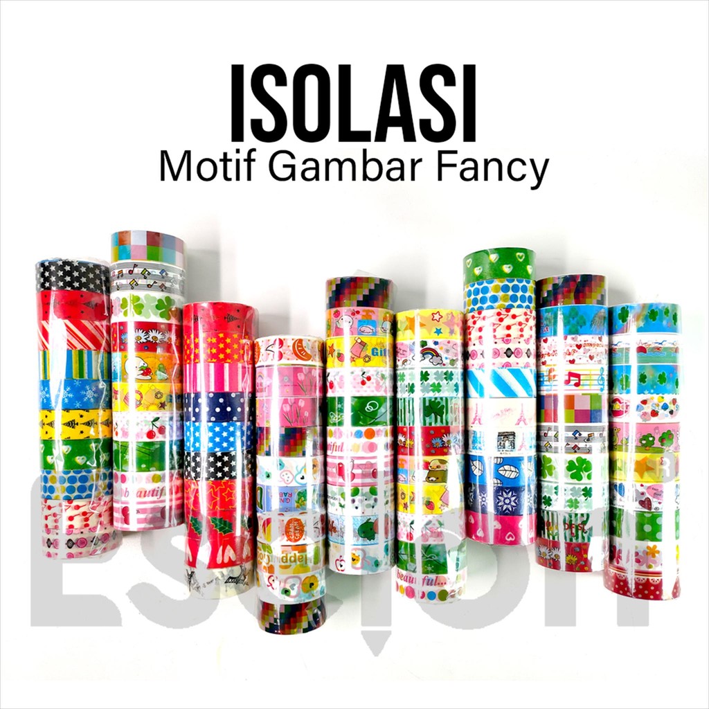 

[Maxmart] Isolasi Fancy GLITTER / 1slop Isolasi GLITTER / Isolasi GLITTER Kecil 1.5*2m / Solatip GLITTER