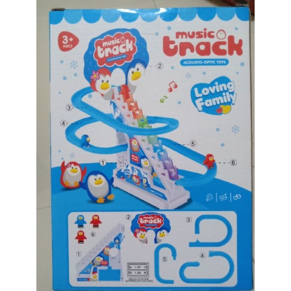 mainan seluncuran pengin pinguin