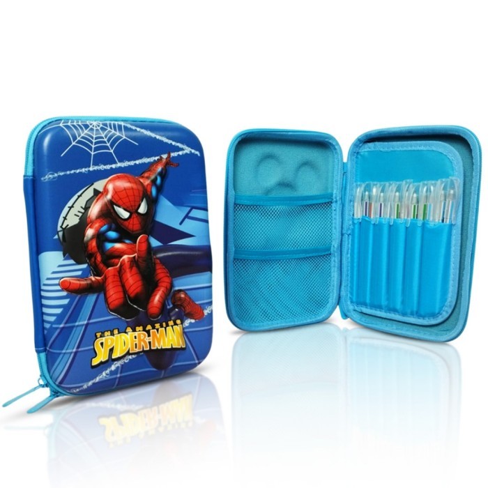 

[BEST]Promo Kotak Pensil 3D Timbul Besar Motif Karakter timbul Import Cowo MK912 - Spiderman 1