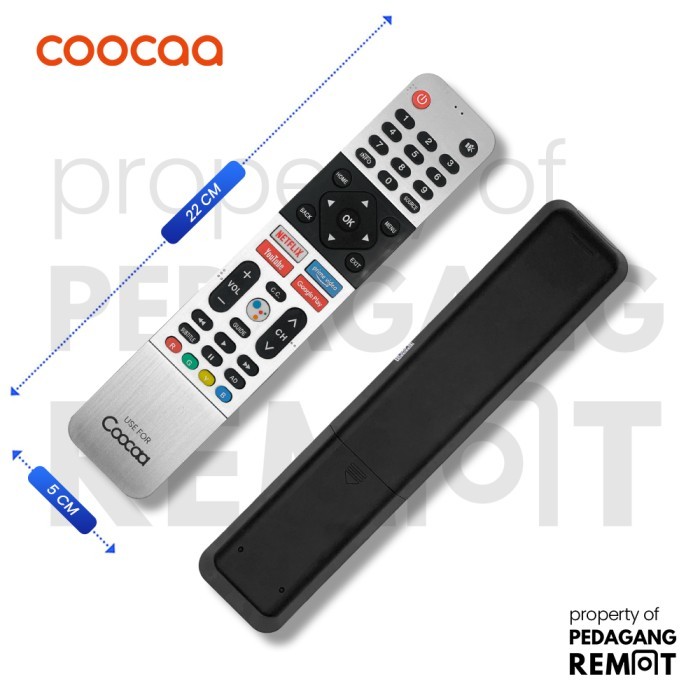 Remot Remote TV Coocaa LCD LED Android Smart TV 43S6G 50S6G non voice