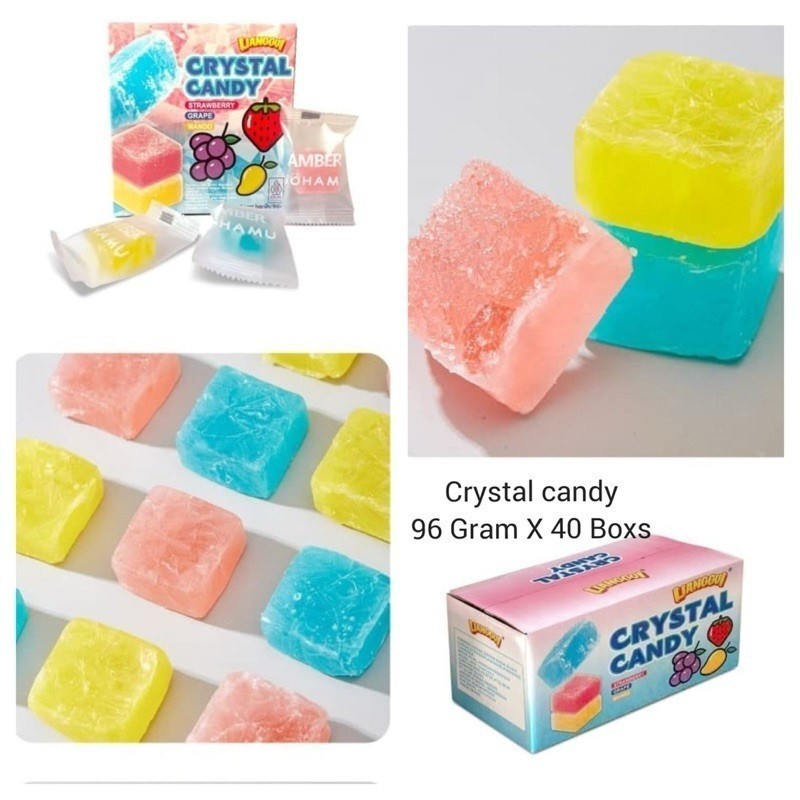 

[Kutek peel off halal]LIANGGUI CRYSTAL CANDY Lianggui Rasa Leci PERMEN LUNAK ANEKA RASA STROBERI, MANGGA Permen Buah Candy Corno Permen Rasa Buah Mangga Jeruk & trawberry Permen Lunak