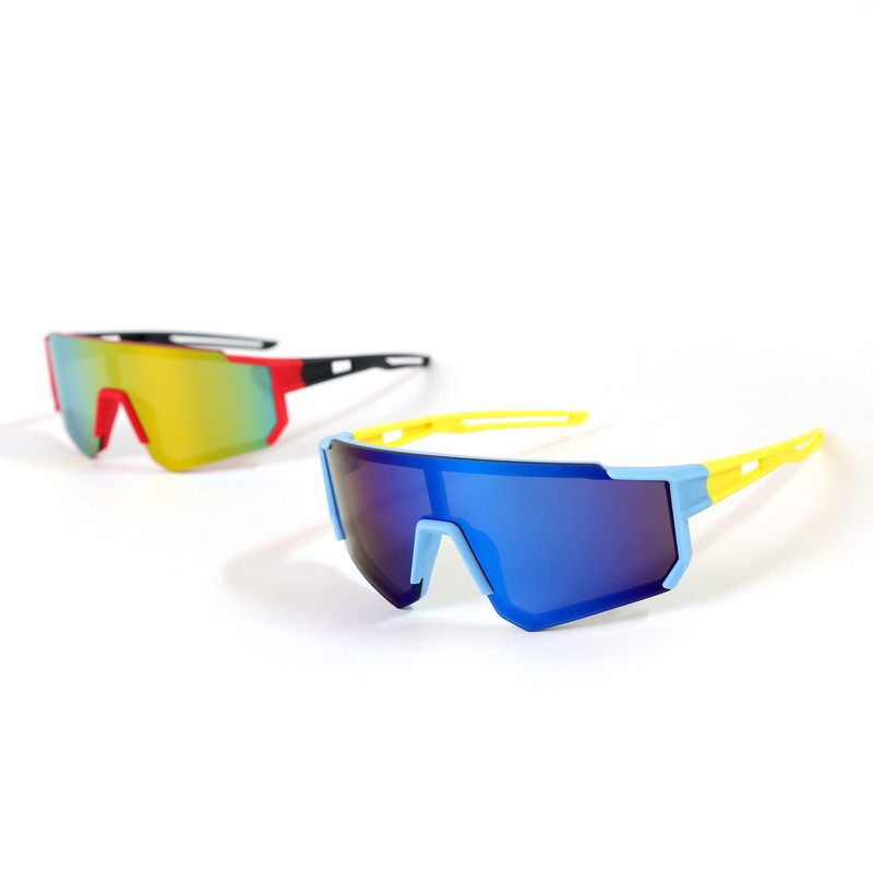 

Children's Sunglasses Boy Fashion Trend Outdoor Cycling Sun Glasses Girls UV Protection Colorful Lens Sports Eyewear Kids