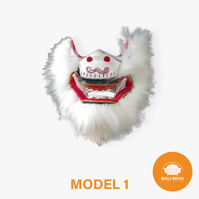 ✨F.SK✨ -  READY STOCK Topeng Hanoman Kayu/Topeng Hanuman/Topeng Monyet Putih/Tapel Anoman - Model 1