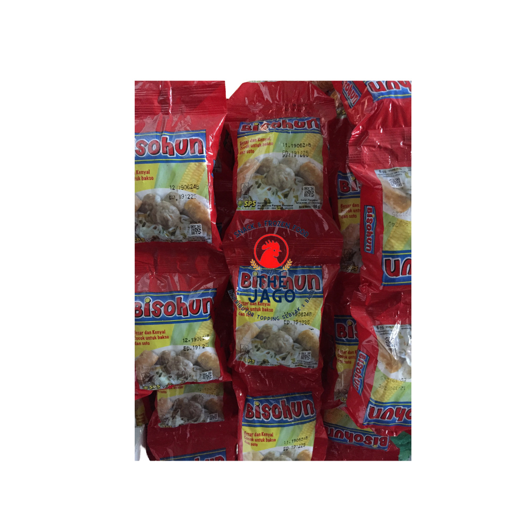 

Bisohun Bihun Merah Renteng 60gr Isi 8 Pcs