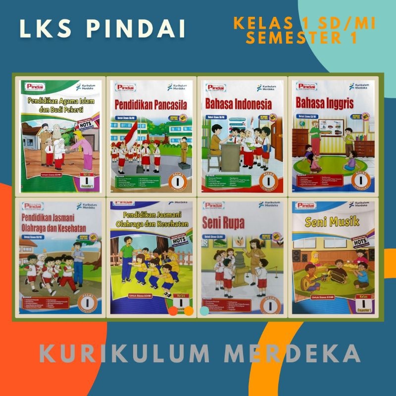 

Buku LKS Pindai Kelas 1 Semester 1 Kurikulum Merdeka Penerbit CV Arya Duta