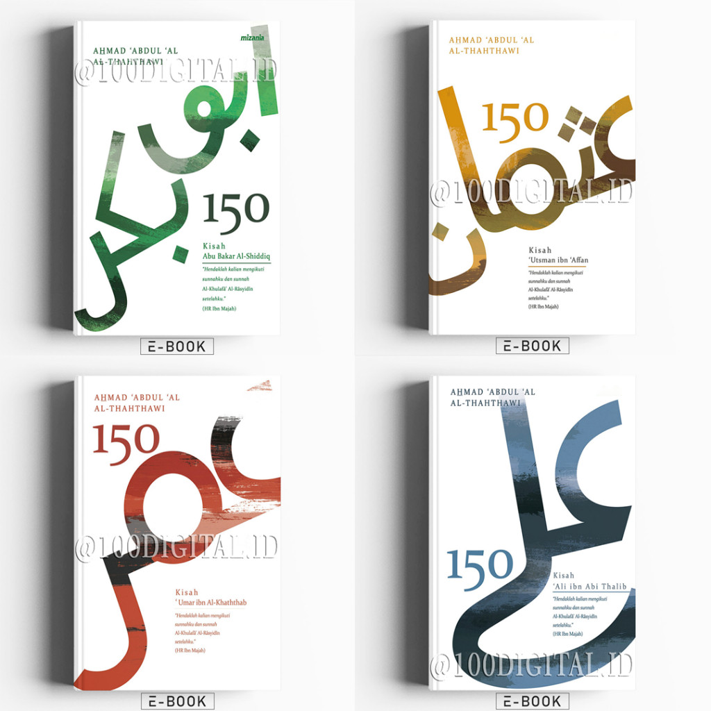 

(Bundle) 150 KISAH : Abu Bakar Al Shiddiq, Utsman Bin Affan, Umar Bin Al Khaththab & Ali Bin Abi Thalib - B38