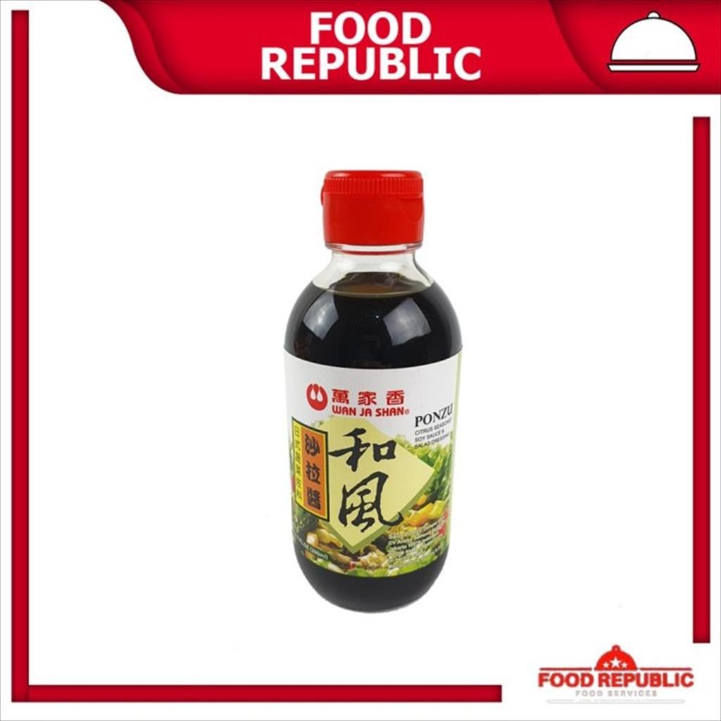 

WAN JA SHAN PONZU 200 ML SAUS BUMBU SAUCE JERUK SHOYU CITRIC IMPORT