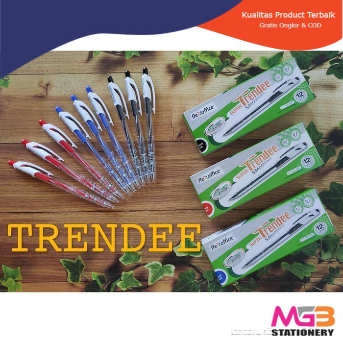 

Pulpen / Bolpoint / Pen FLEXOFFICE Trendee - MTKS